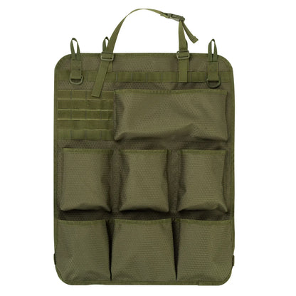 Car Seat Storage Organizer Seat Back Storage Bag Tactical Camo Hanging Bags Car Stowing Tidying Pocket Interior Accessories