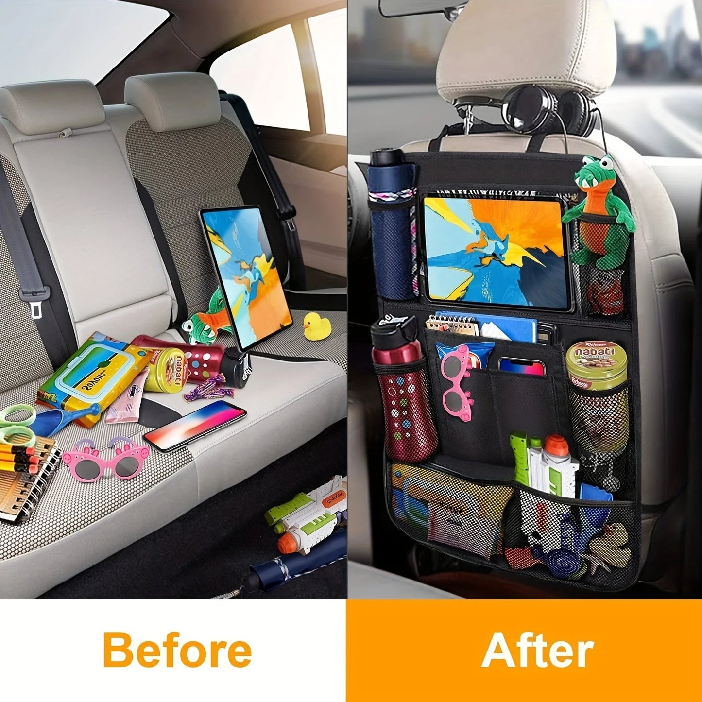 Car Seat Back Pocket Multi-functional Storage Bag