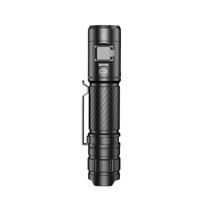 WUBEN C3 LED Flashlight Type-C Rechargeable High-powerful Troch Light 1200LM With Battery Waterproof Camping Lantern