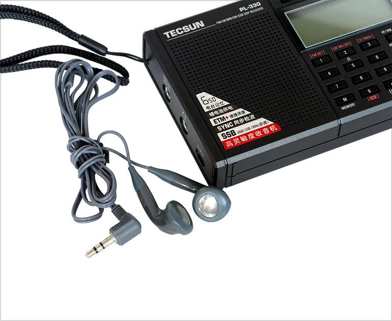 Tecsun PL-330 FM/MW/SW/LW SSB DSP Full-Band Radio Multi-functional Portable Radio Receivers High Sensitivity Radio PL330