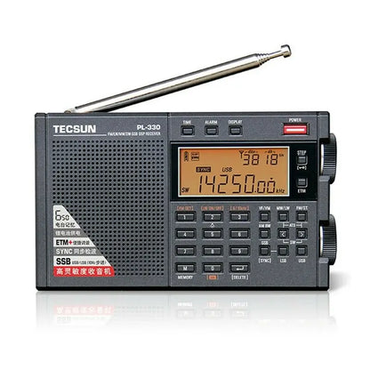 Tecsun PL-330 FM/MW/SW/LW SSB DSP Full-Band Radio Multi-functional Portable Radio Receivers High Sensitivity Radio PL330